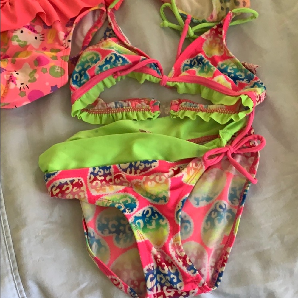 Bathing suits.